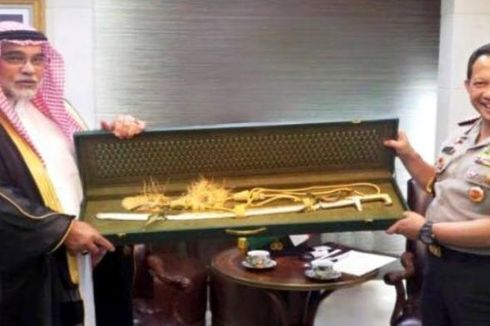 KPK: 5 Laporan Gratifikasi Hadiah Raja Salman, dari Jam Rolex hingga Pedang Emas