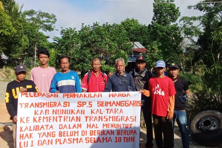 Nasib 230 KK Transmigran di Nunukan, 13 Tahun Menunggu Lahan yang Tak Kunjung Diberikan