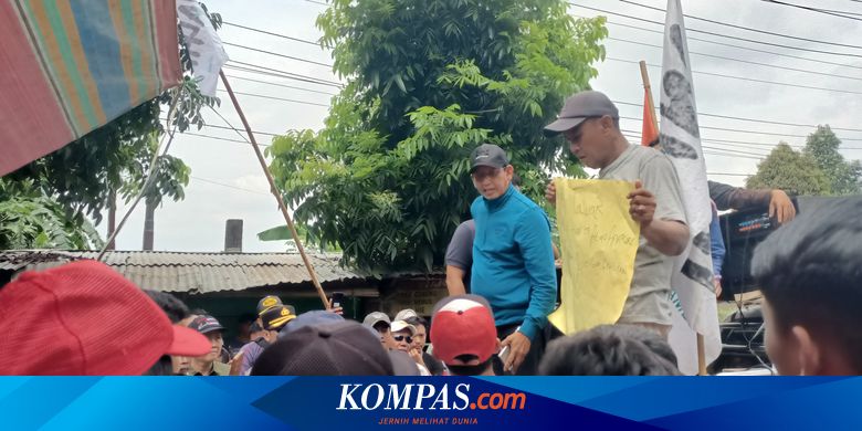 Emak-Emak Usir Pejabat Jambi dari Lokasi Demo Penolakan Stockpile Batubara