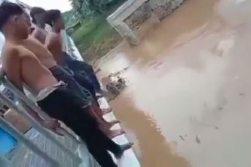 Viral, Video Remaja asal Brebes Hanyut di Sungai Saat Buat Konten, 7 Hari Belum Ditemukan