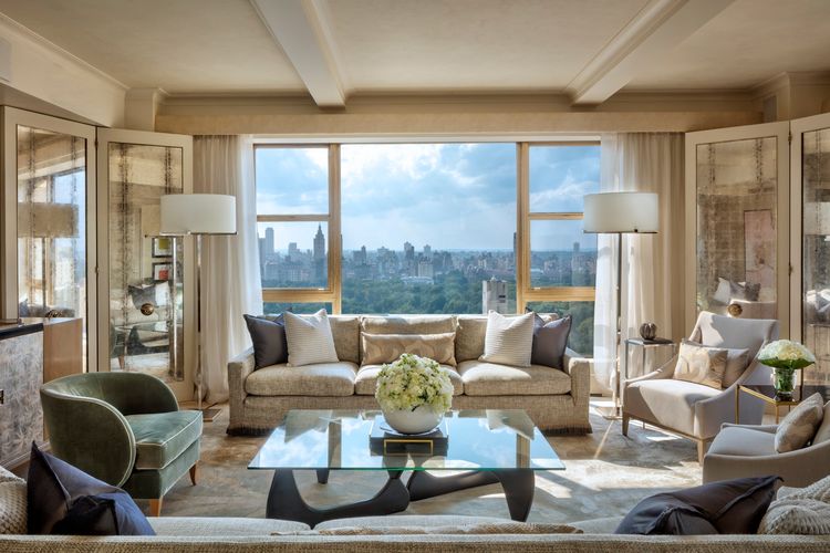 The Presidential Suite at the Rosewood Carlyle Hotel in New York City