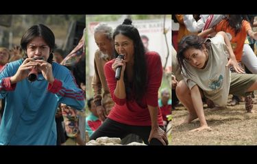 Film Para Perasuk hadir dengan first look yang menarik, menampilkan transformasi karakter unik Angga Yunanda, Anggun C Sasmi, hingga Maudy Ayunda.
