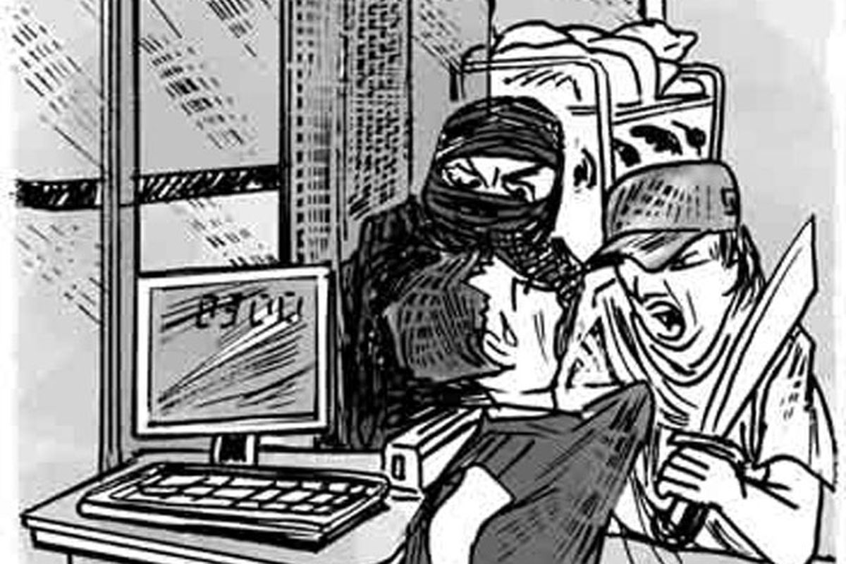 Beraksi Kurang dari 15 Menit, Dekoder CCTV Pun Dirampas