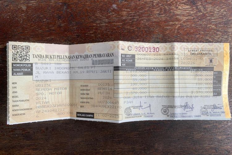 Tanpa Perlu ke Samsat, Begini Cara Mudah Perpanjang STNK