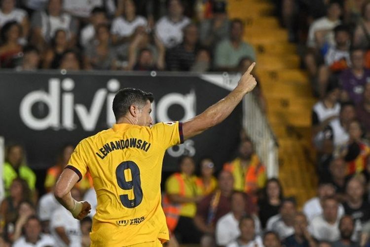 Kemenangan Debut Flick: Gawang Barcelona Dijebol Lewandowski dan Remaja dalam Duel Kontra Valencia