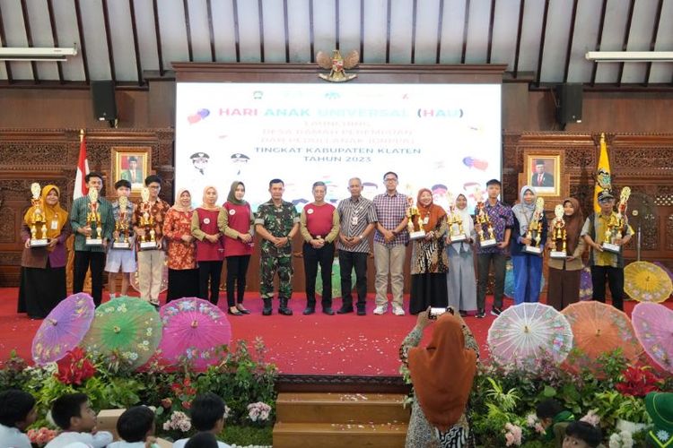 Puncak HAU di Pendopo Setda Kabupaten Klaten. 