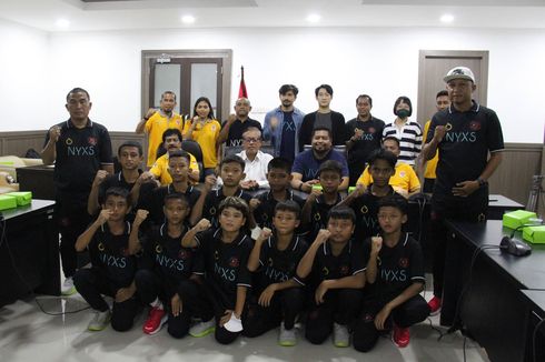 Kemenpora Resmi Lepas 12 Pemain NYXS Dream Team Indonesia ke Barcelona