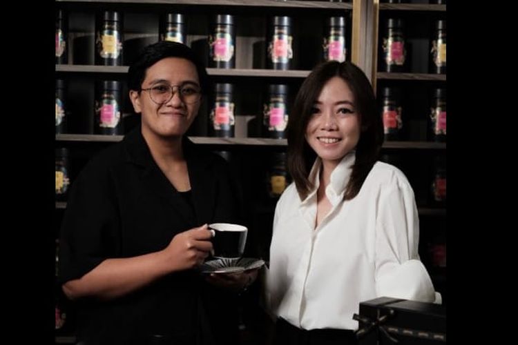 Ajeng Respati (Co-founder Havilla Tea) dan Nesya Valeria (Founder Havilla Tea)