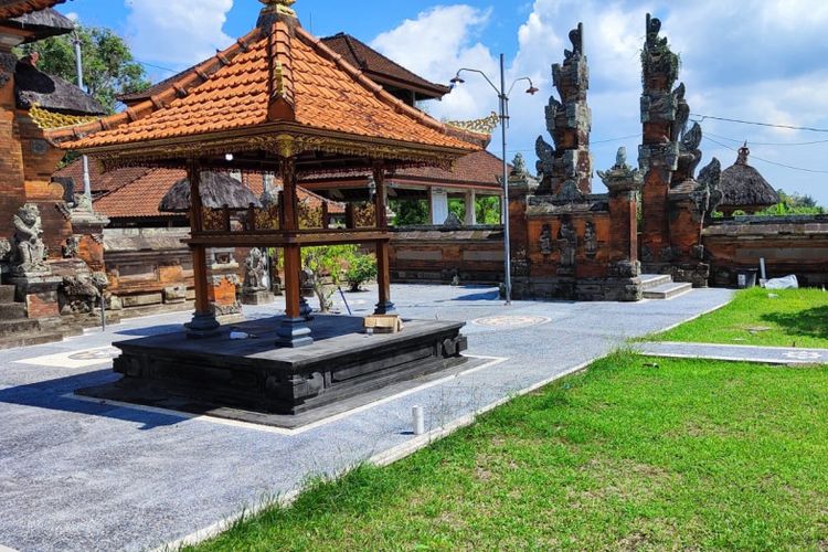 Pura Kahyangan Tiga Desa Adat Darmasaba di Kabupaten Badung, Bali.