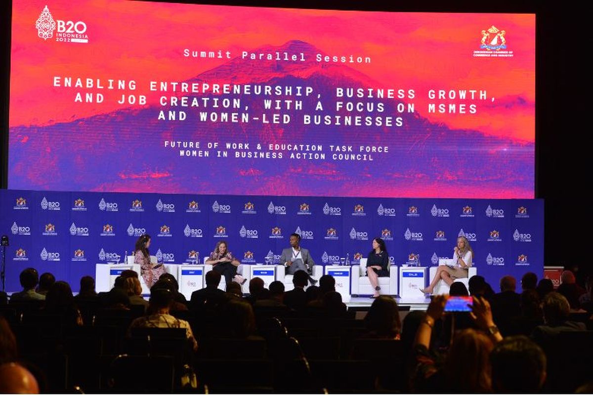 Salah satu rekomendasi yang disampaikan Task Force of Work and Education (FoWE) Business of 20 (B20) Indonesia adalah mendukung pemulihan pascapandemi Covid-19 melalui penyesuaian pasar kerja dengan sektor masa depan menjadi lebih dinamis dan fleksibel. 
