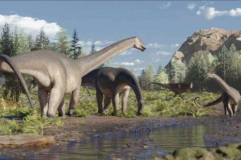 Seperti Apa Spesies Sauropoda Terbesar yang Pernah Hidup di Bumi?