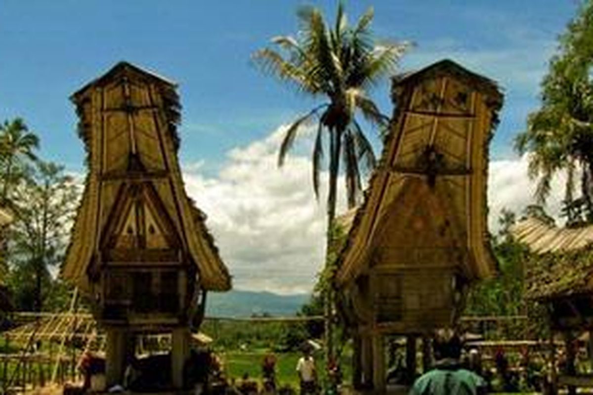 Rumah adat Toraja