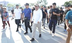 Jogging Bersama Insan Pers, Gubernur Kalteng Tekankan Pentingnya Komunikasi Terbuka Pemerintah dan Media
