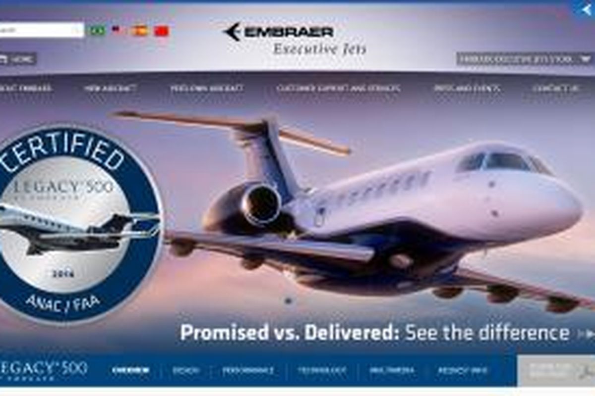 Ilustrasi Embraer 500