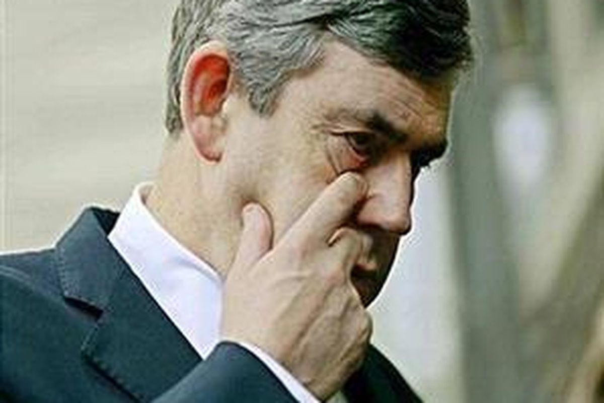Perdana Menteri Inggris Gordon Brown.