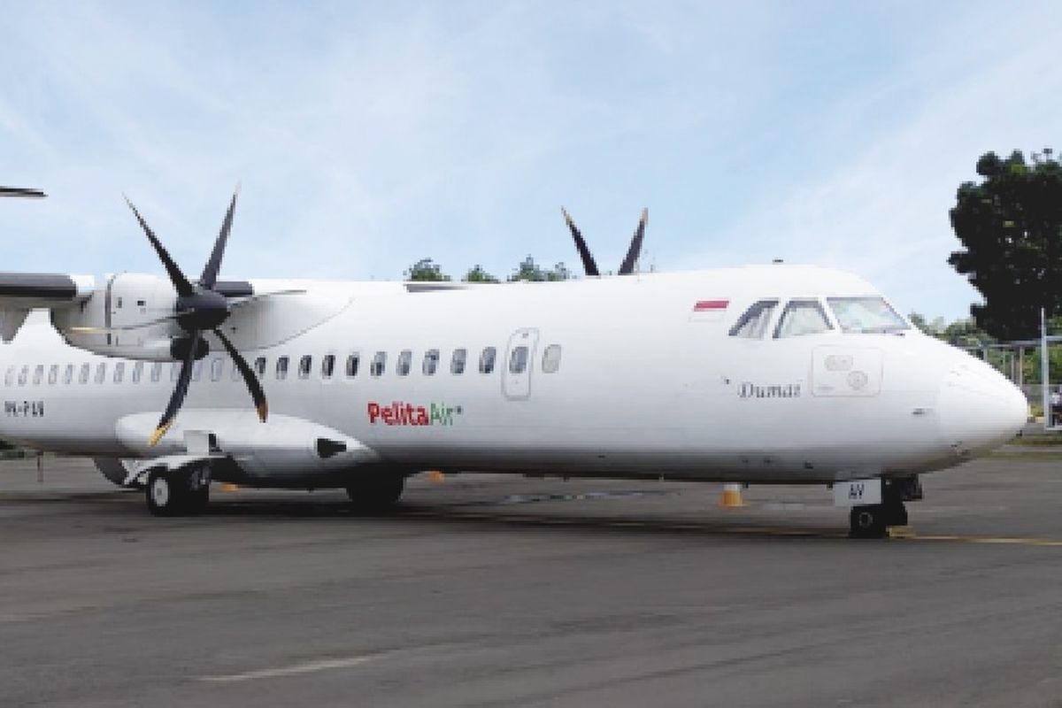 ATR 42-500 milik Pelita Air Service