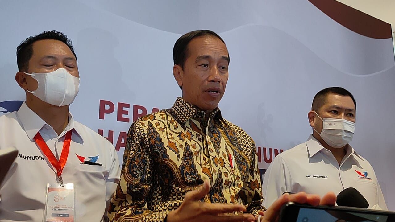 HUT Ke-8 Perindo, Hary Tanoe Sanjung Jokowi dan Tegaskan Tak Akan Jadi Oposisi