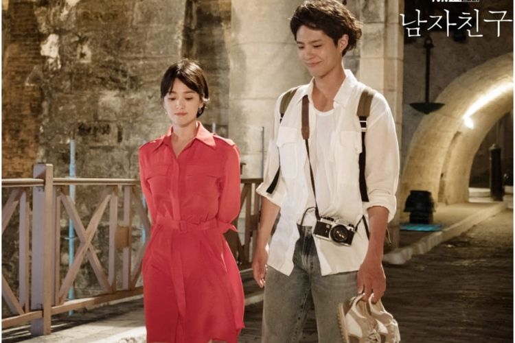 Song Hye Kyo dan Park Bo Gum dalam drama korea Encounter (2018). Tayang di VIU