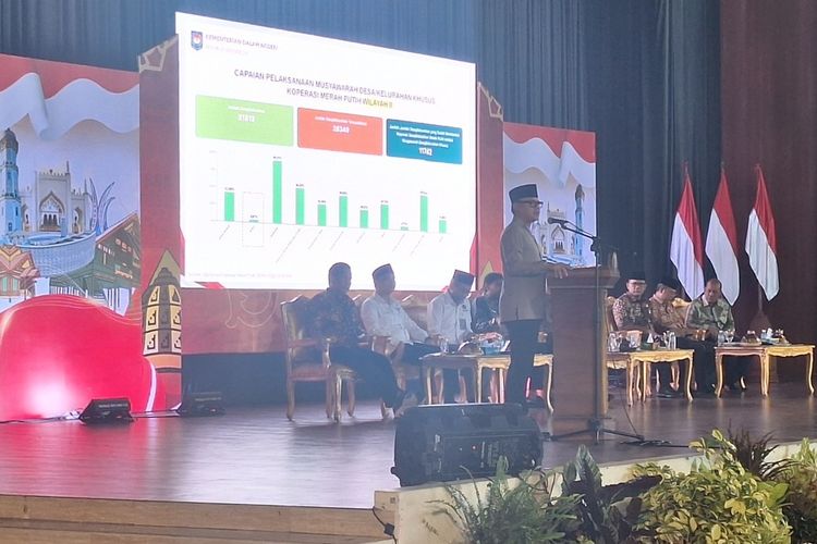 Wamendagri Sebut Koperasi Merah Putih di Aceh Dibentuk Sesuai Qanun Syariah