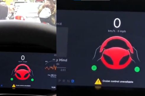 Video Viral Autopilot Tesla Menyerah Hadapi Macet di Vietnam