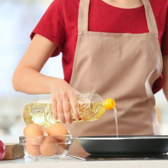 Ilustrasi minyak goreng.