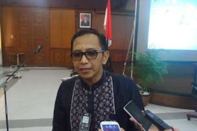 Kepala Biro Humas dan Kerjasama Internasional BPK RI, Yudi Ramdan Budiman di Balai Diklat BPK, Yogyakarta, Jumat (23/9/2016).