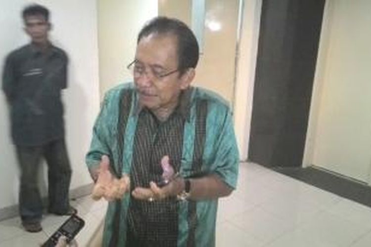 Mantan Menteri BUMN Tanri Abeng, Jakarta, Selasa (2/12/2014)