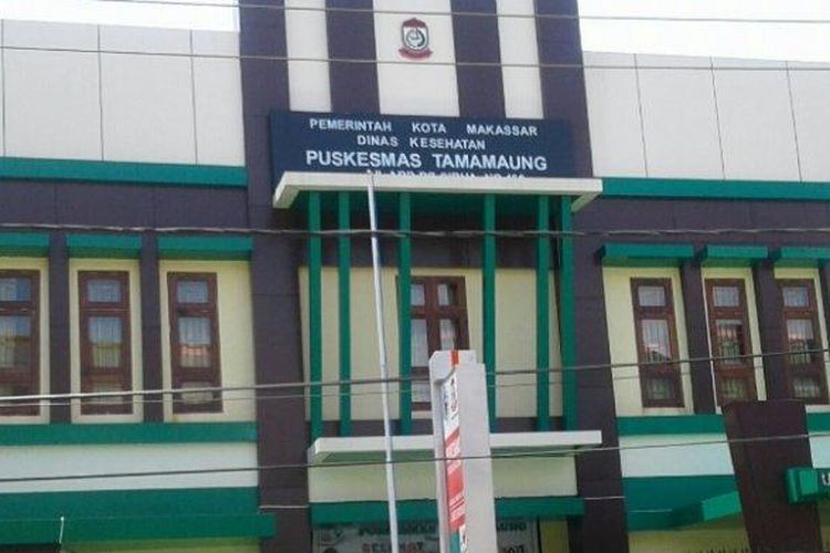 Puskesmas Tamamaung yang berlokasi di Jalan Abdullah Daeng Sirua, Makassar.