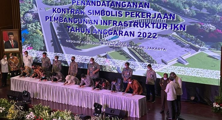 Hutama Karya Garap Dua Proyek di IKN Senilai Rp 3,59 Triliun