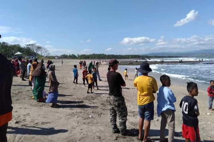 Seorang santri NW hilang di pantai selatan Lunyuk Sumbawa 