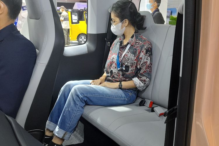 Interior kabin penumpang Wuling Air ev