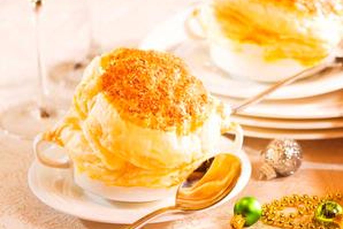 Mushroom Cream Soup In Puff Pastry