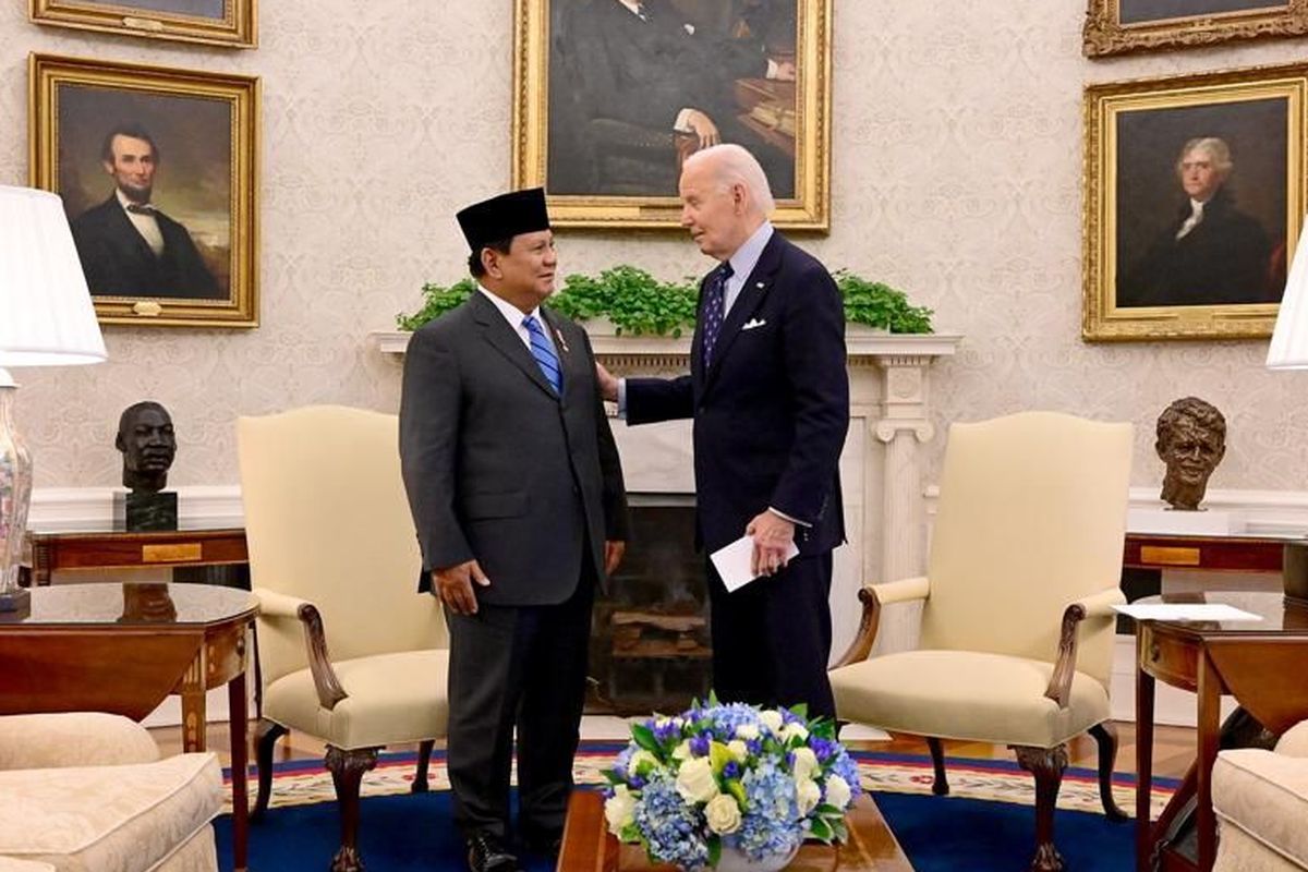 Prabowo-Biden Sepakat Perluas Cakupan Latihan Militer Bersama dan Perkuat Keamanan Maritim