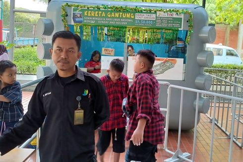 Cuaca Berangin dan Berawan, Wahana Kereta Gantung TMII Ditutup Sementara