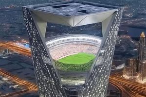 Stadion di Atas Langit Arab Saudi Ternyata Hoaks, Sedunia Terkecoh AI