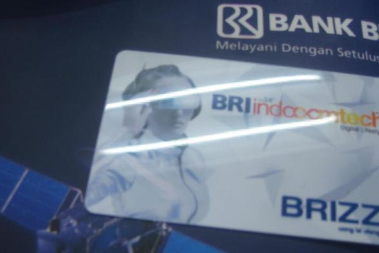 Kartu Brizzi edisi khusus pergelaran BRI Indocomtech 2016 pada 2-6 Novomber di JCC, Jakarta. 