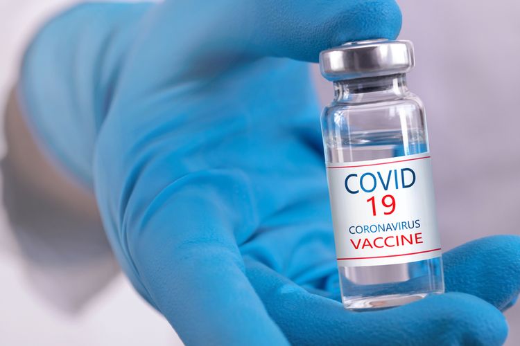 Ilustrasi vaksin Covid-19.