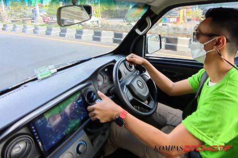 Cuma di Bali, DFSK Super Cab Naik Kelas Pakai Audio Android 