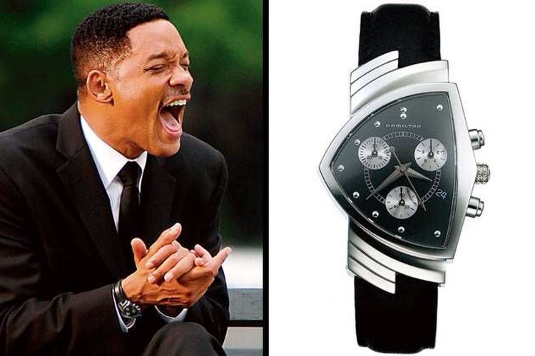 jam tangan Hamilton Ventura dalam film Men in Black