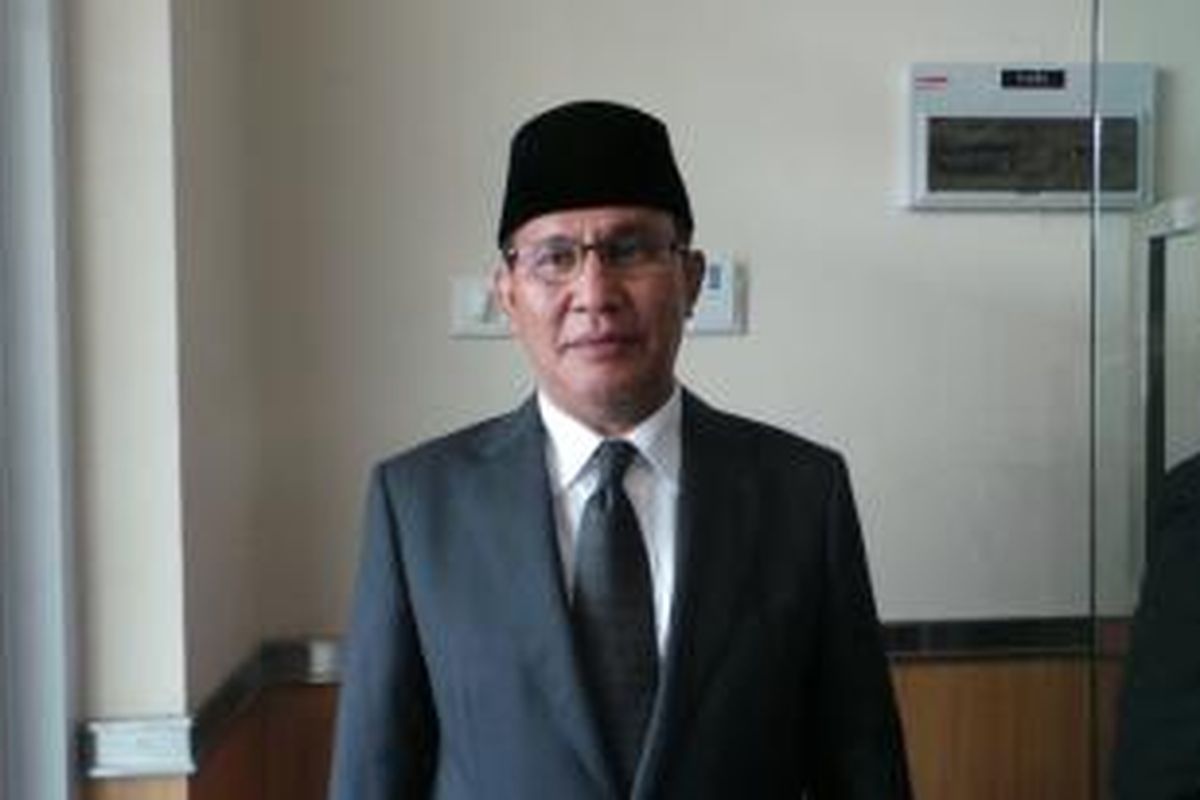 Ketua DPRD DKI sementara yang juga anggota fraksi PDI-P Jhonny Simanjuntak