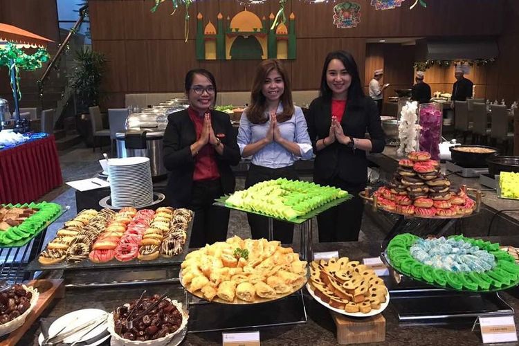 Suasana lokasi buka puasa bersama di I Hotel Baloi Batam