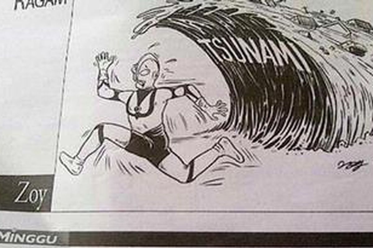 kartun tsunami