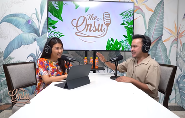Pasangan artis Ruben Onsu dan Sarwendah saat membicarakan tentang izin berpacaran untuk anak mereka 