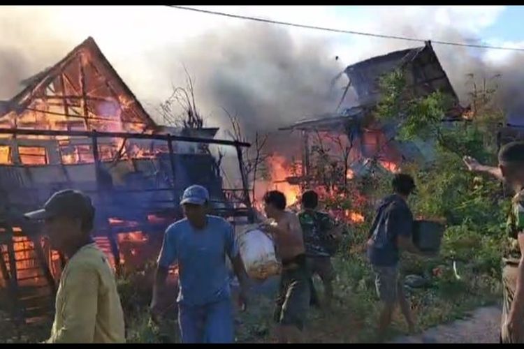 Kebakaran Landa Pemukiman Penduduk di Jeneponto, Satu Korban Tewas