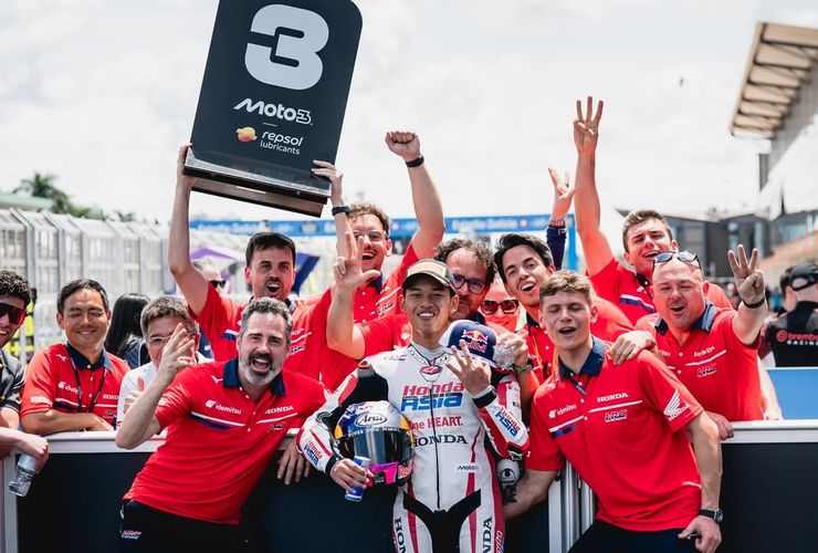 Veda Ega Percaya Diri Tatap Seri Amerika Usai Podium di Moto3 Brasil 2026