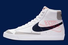 Seri Anyar Sneaker Nike Blazer Mid ’77 Pakai Logo Terbalik