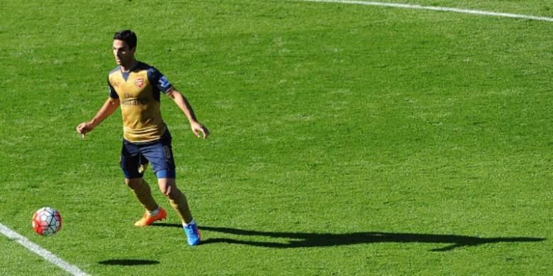 Gelandang Arsenal, Mikel Arteta.