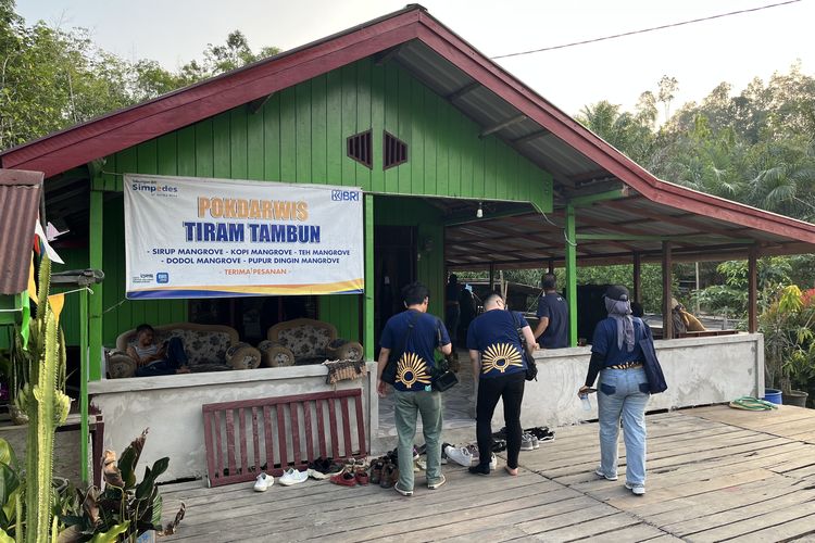 Salah satu homestay dekat IKN, di Wonosari, Selasa(3/10/2023).