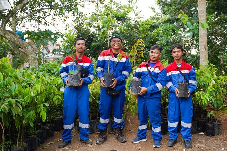 Kegiatan urban farming di Desa Nglarang, Kecamatan Gunungpati, Kota Semarang merupakan bagian dari komitmen PGN terhadap keberlanjutan lingkungan.