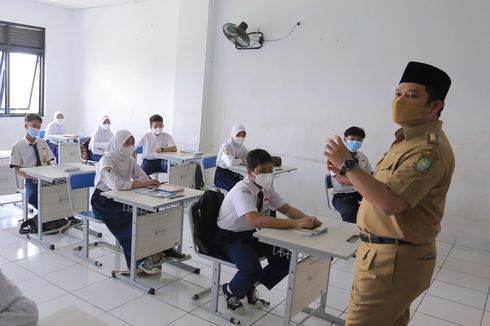 25 Murid, 1 Guru, dan 1 Staf SMP di Kota Tangerang Positif Covid-19, Mayoritas OTG